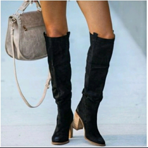 Vici Shoes - 👢Suede knee high boots